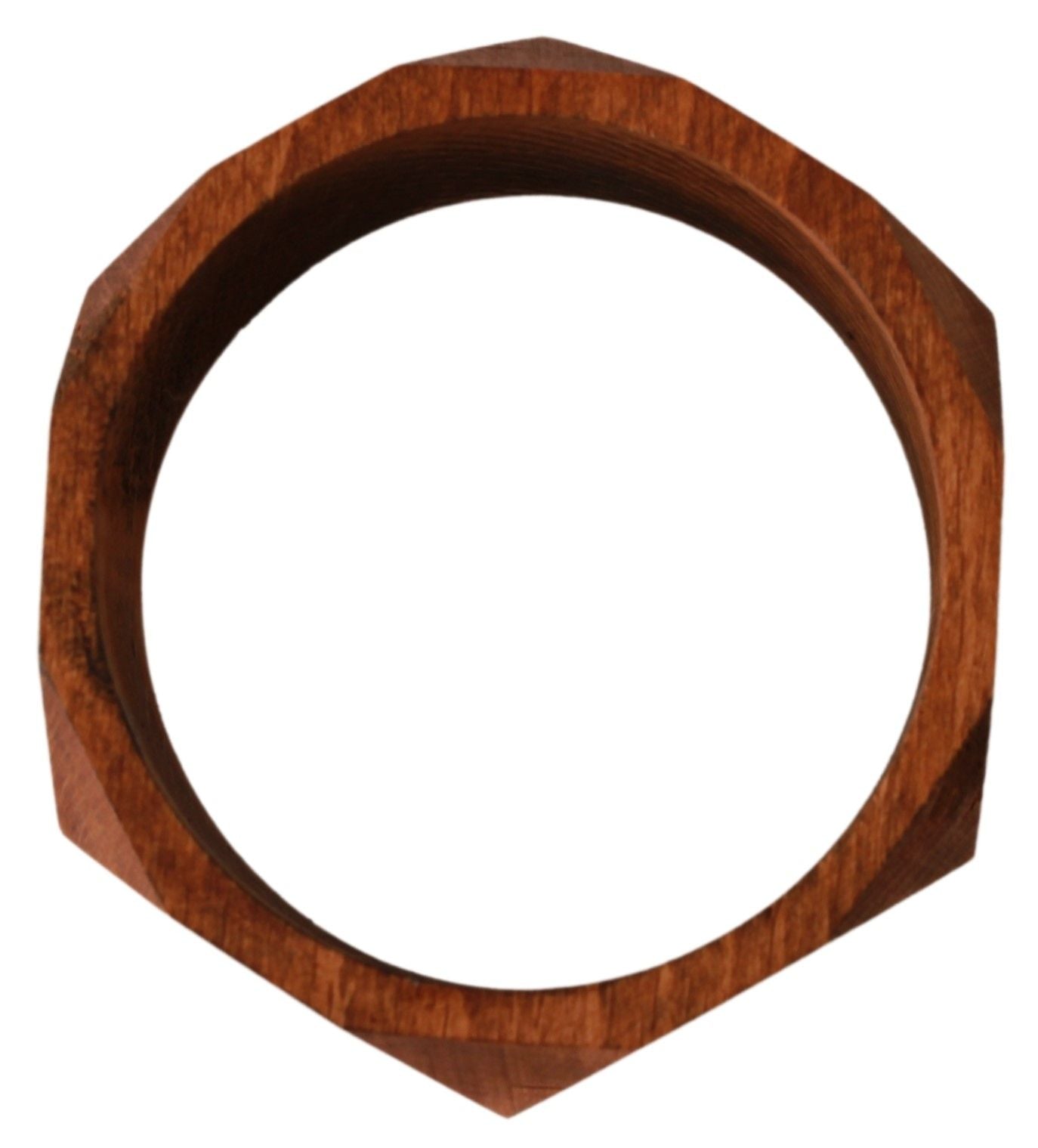 Braunes Markenarmband aus Holz von Costume National