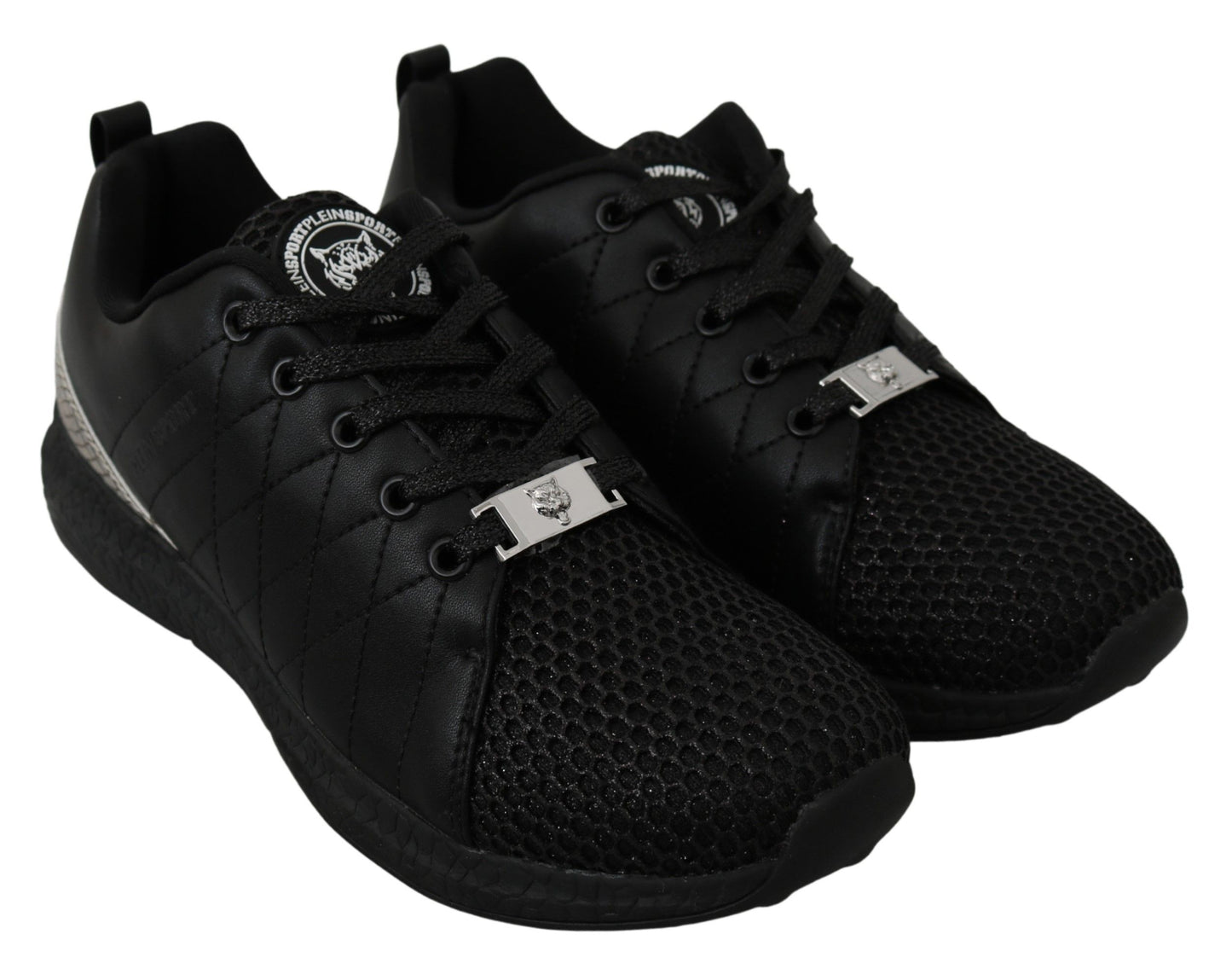 Philipp Plein Schwarze lässige Laufschuhe