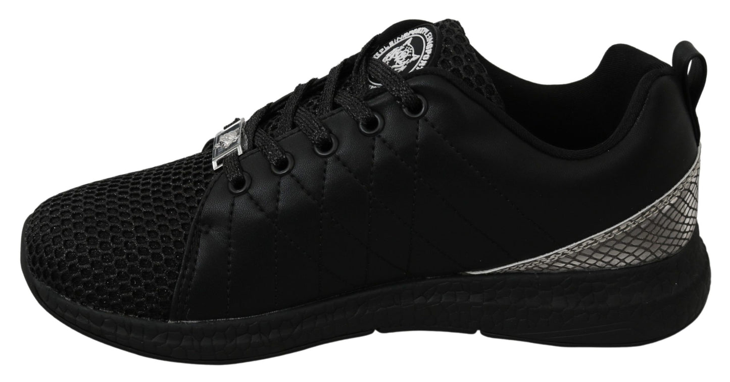 Philipp Plein Schwarze lässige Laufschuhe