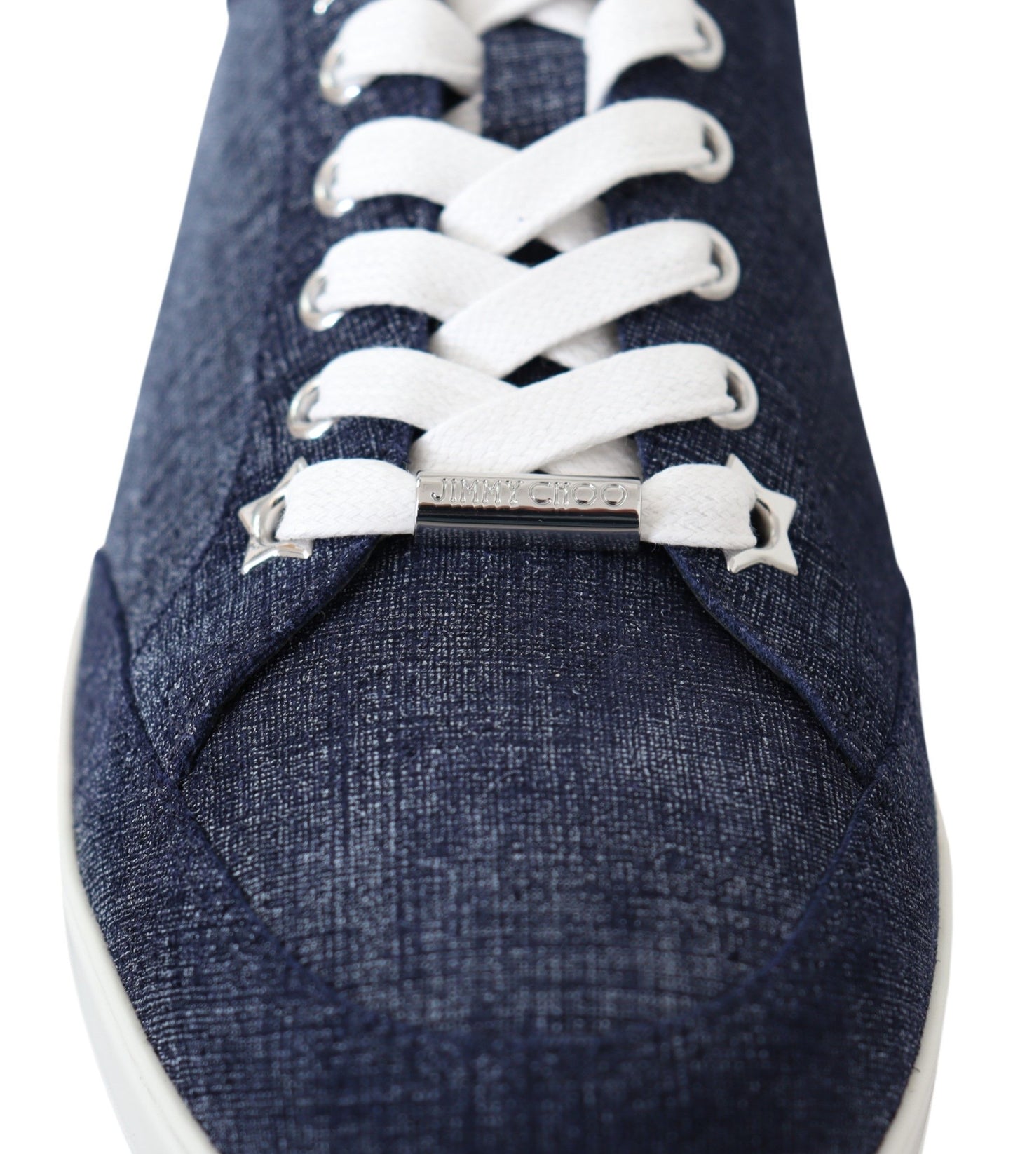 Jimmy Choo Miami Blue Denim-Sneaker