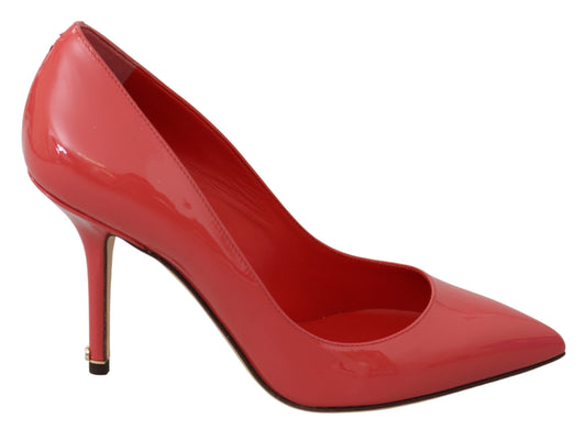 Dunkelrosa Pumps aus Lackleder von Dolce &amp; Gabbana