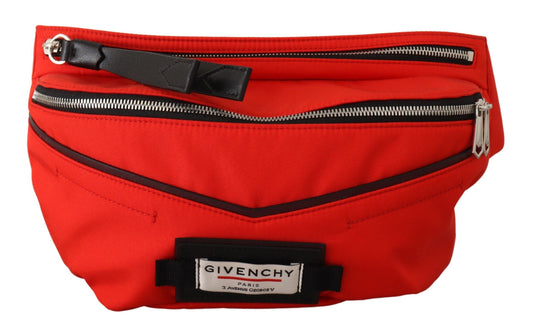 Givenchy Red Polyamide Downtown Malaking Bum Belt Bag