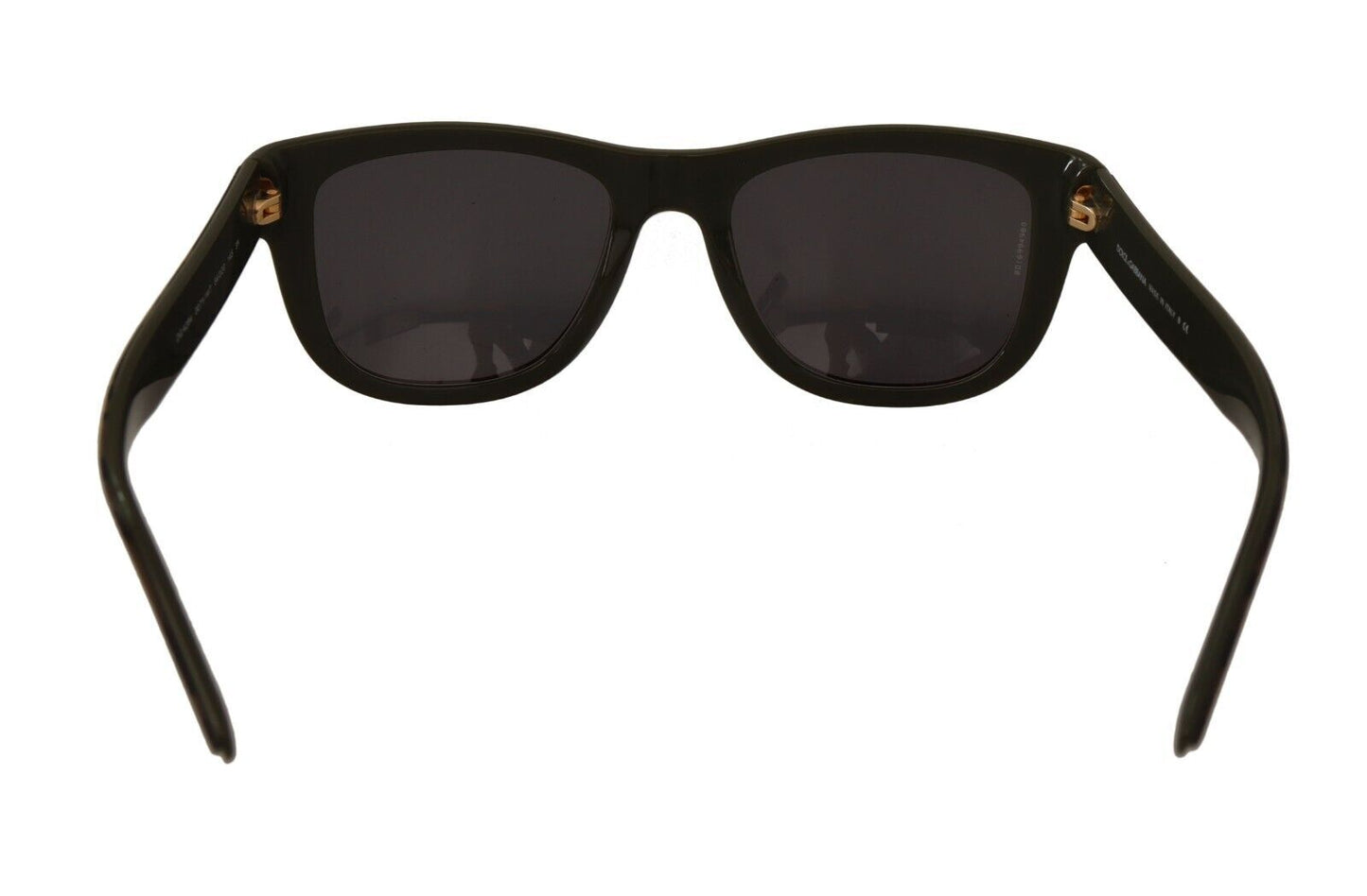 Dolce &amp; Gabbana Brown Mirror Lens Plastic Full Rim Sunglasses