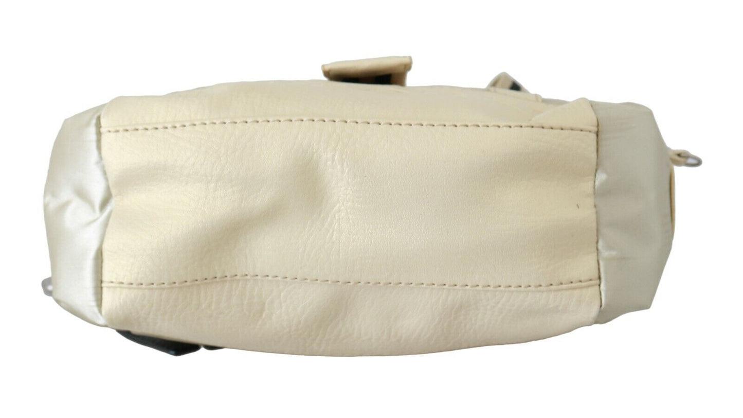 WAYFARER Beige Handtasche Schultertasche Stoff Geldbörse