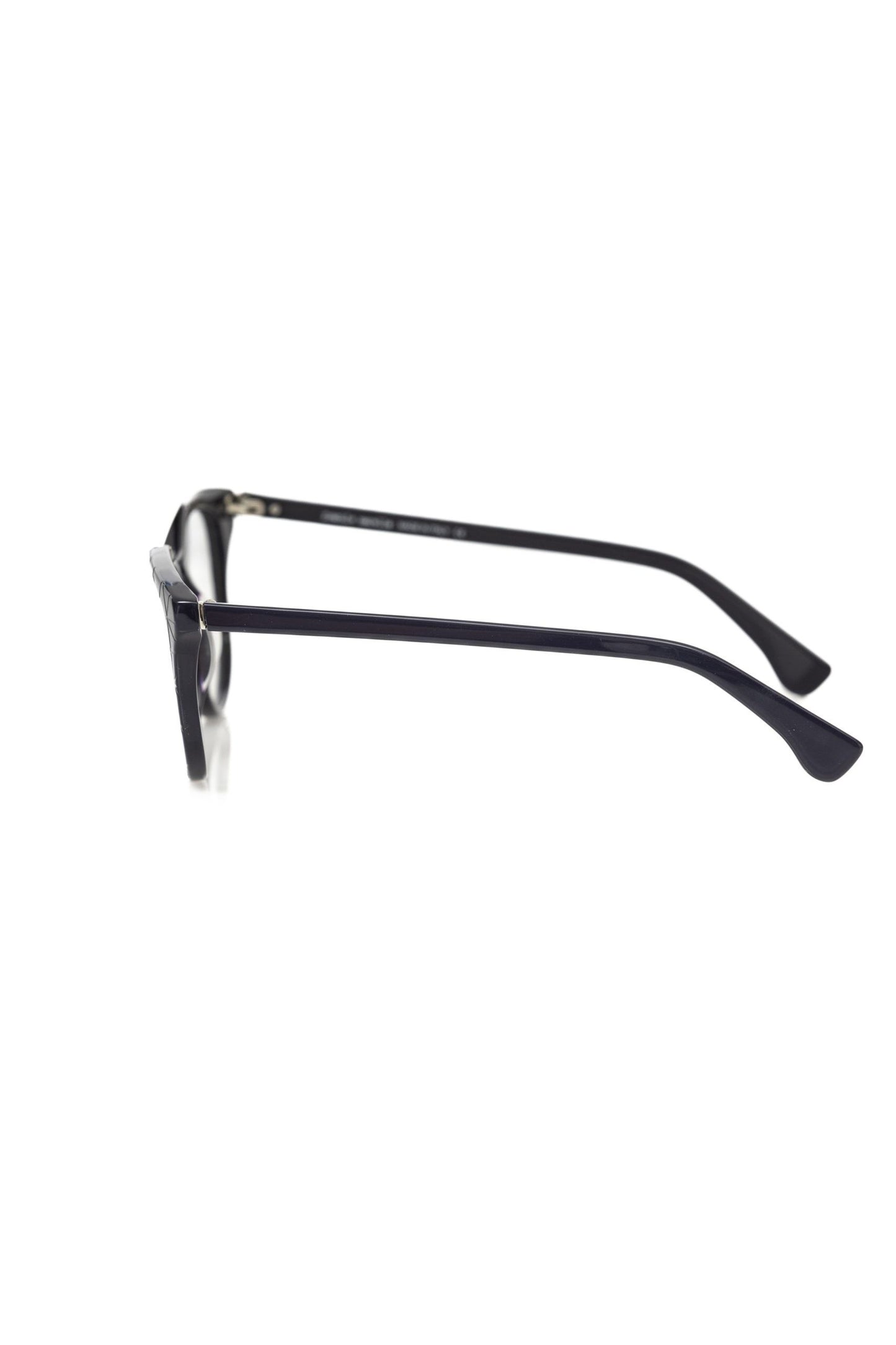 Frankie Morello Wayfarer-Brille mit geometrischem Muster