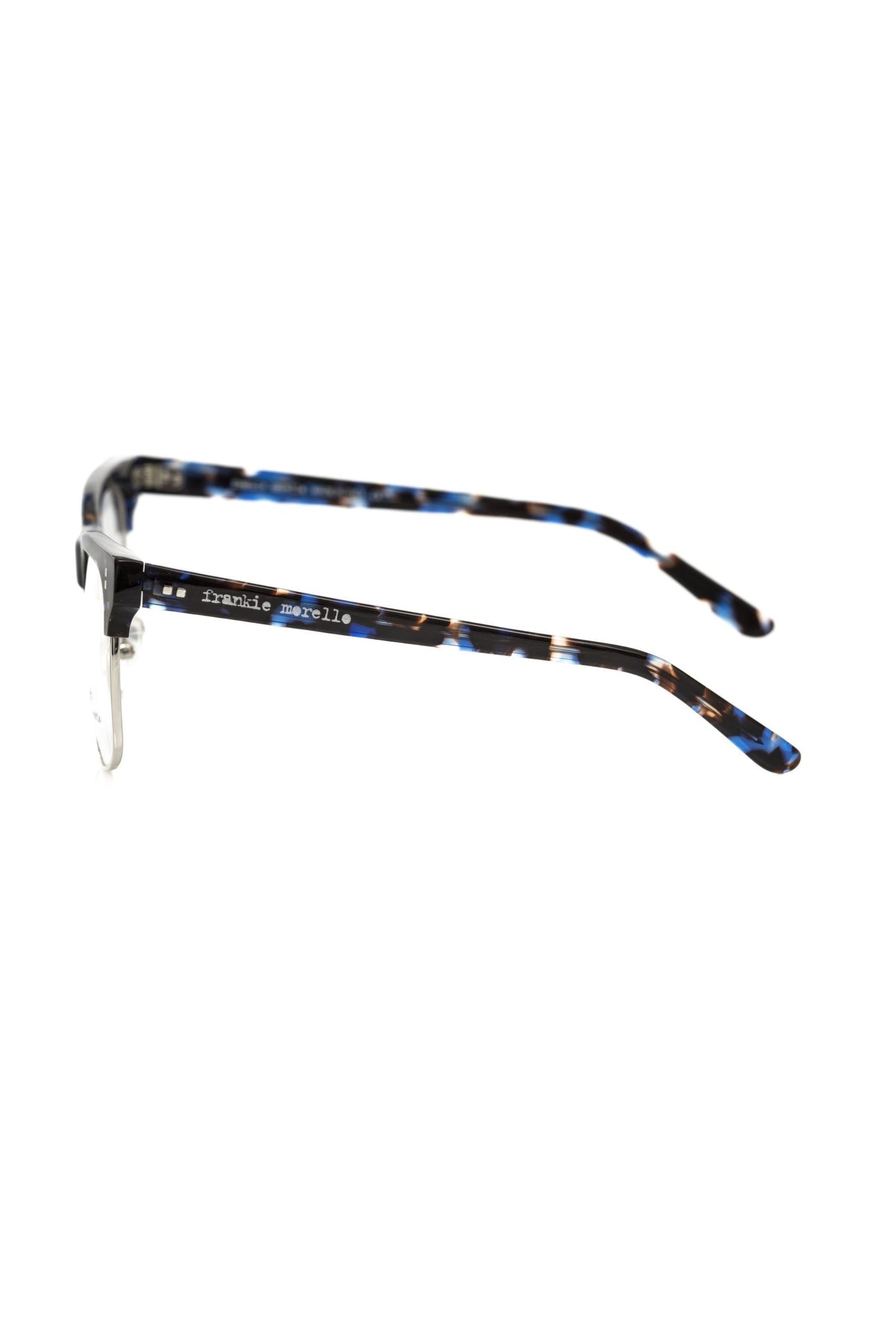 Frankie Morello Elegante Clubmaster Blue Fantasy-Brille