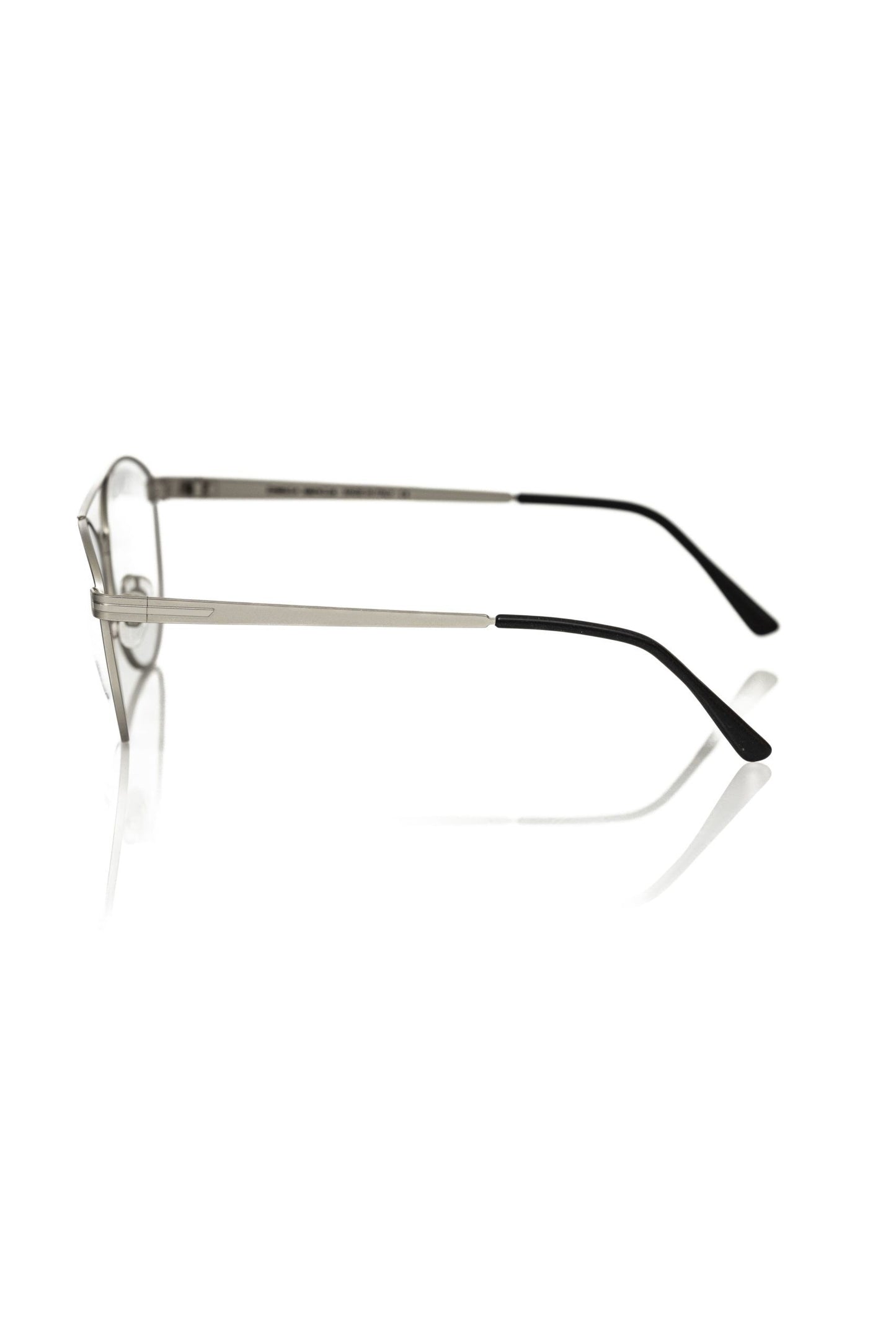 Frankie Morello Silberne Aviator-Metallic-Brille