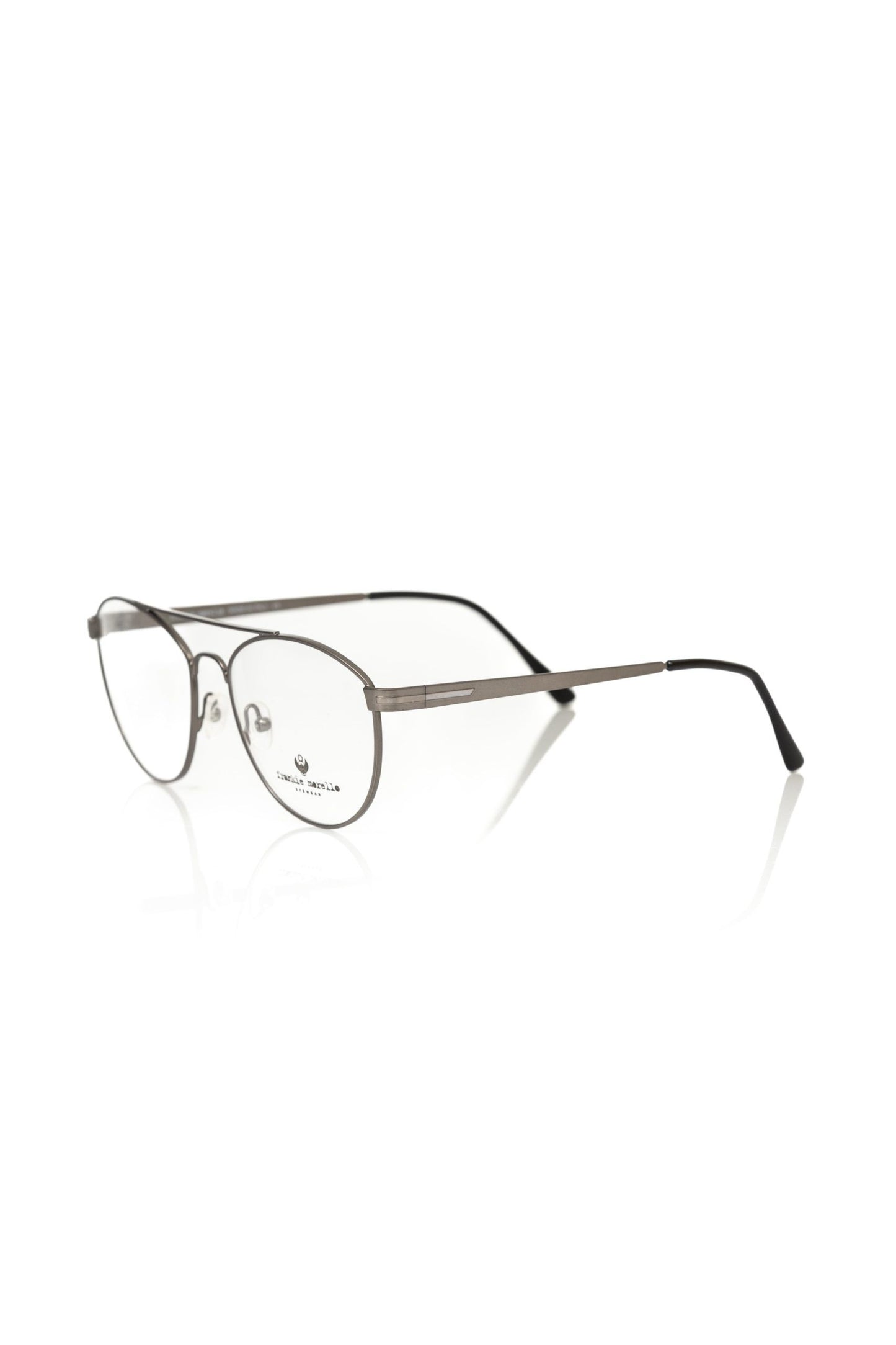 Frankie Morello Gunmetal Pilotenbrille Eleganz