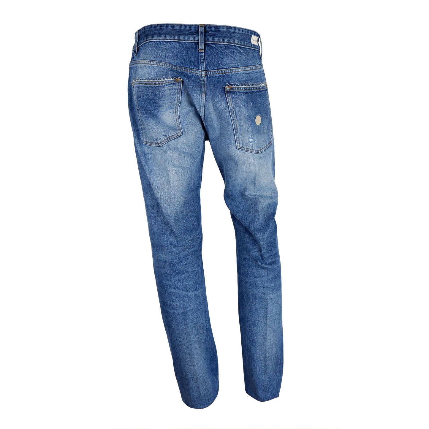 Don The Fuller Blue Cotton Jeans at Pant