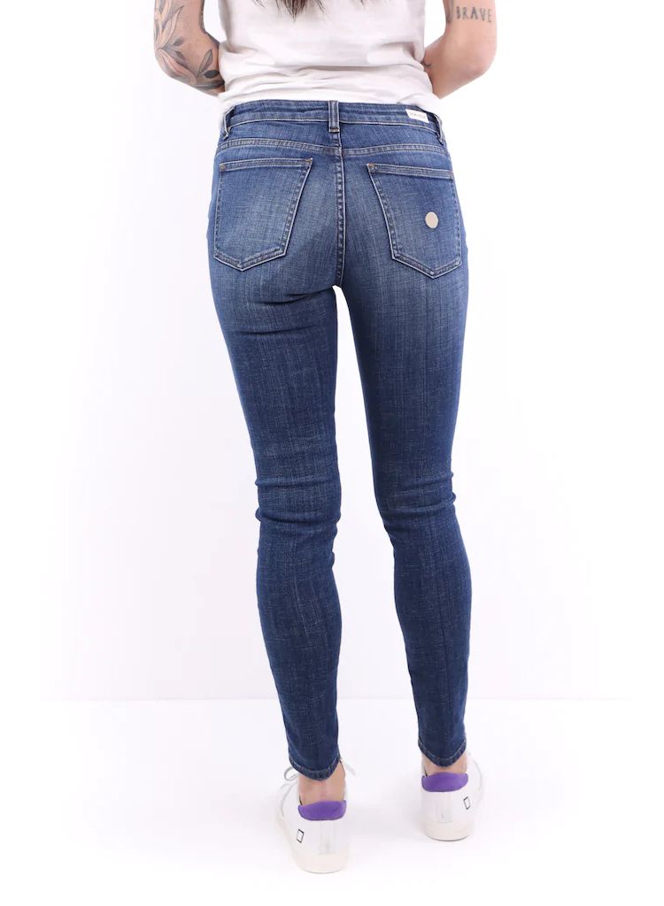 Don The Fuller Blue Cotton Jeans at Pant