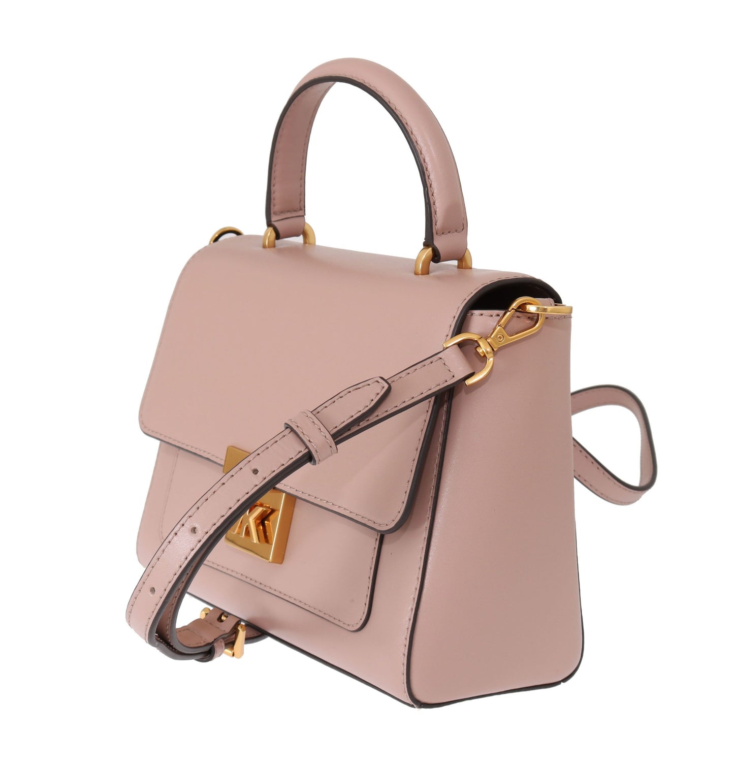 Michael Kors Rosa MINDY Leder-Umhängetasche