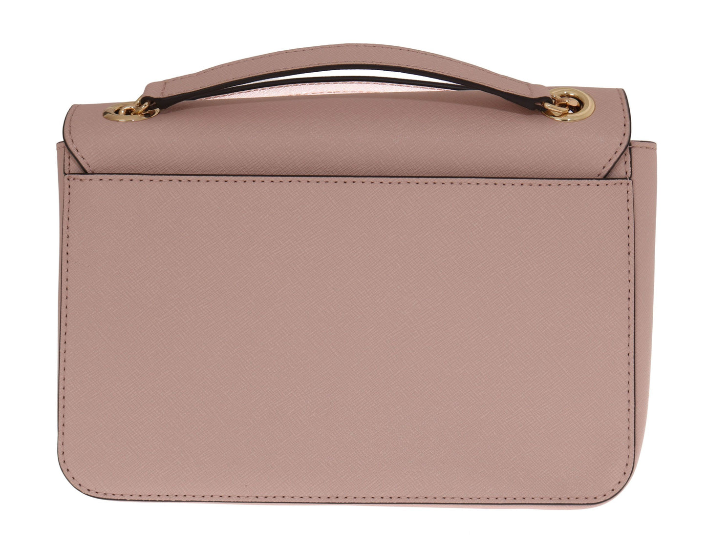 Michael Kors Rosa Tina Leder-Umhängetasche