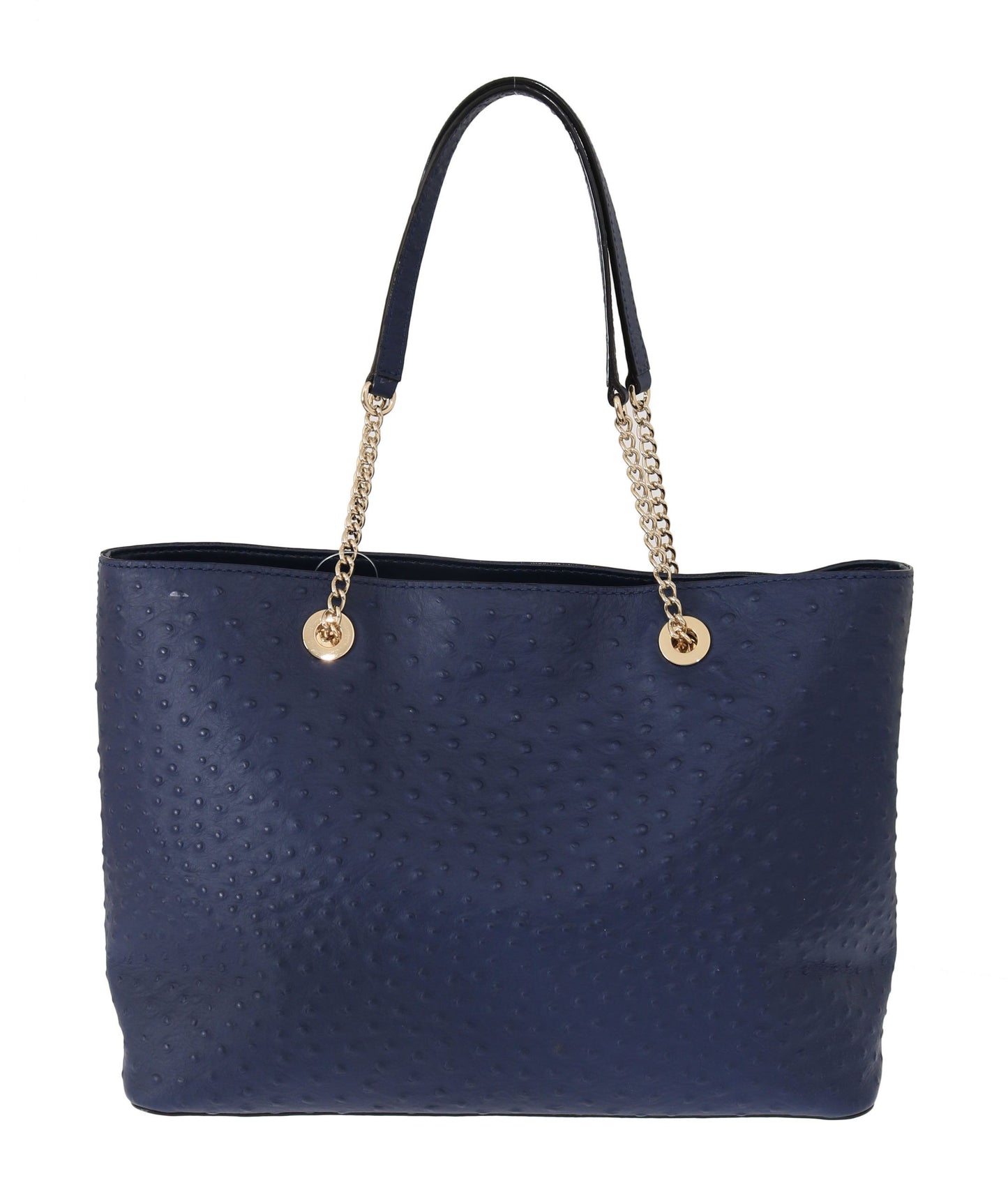 Kate Spade Halsey la vita Straußenhandtasche aus blauem Leder