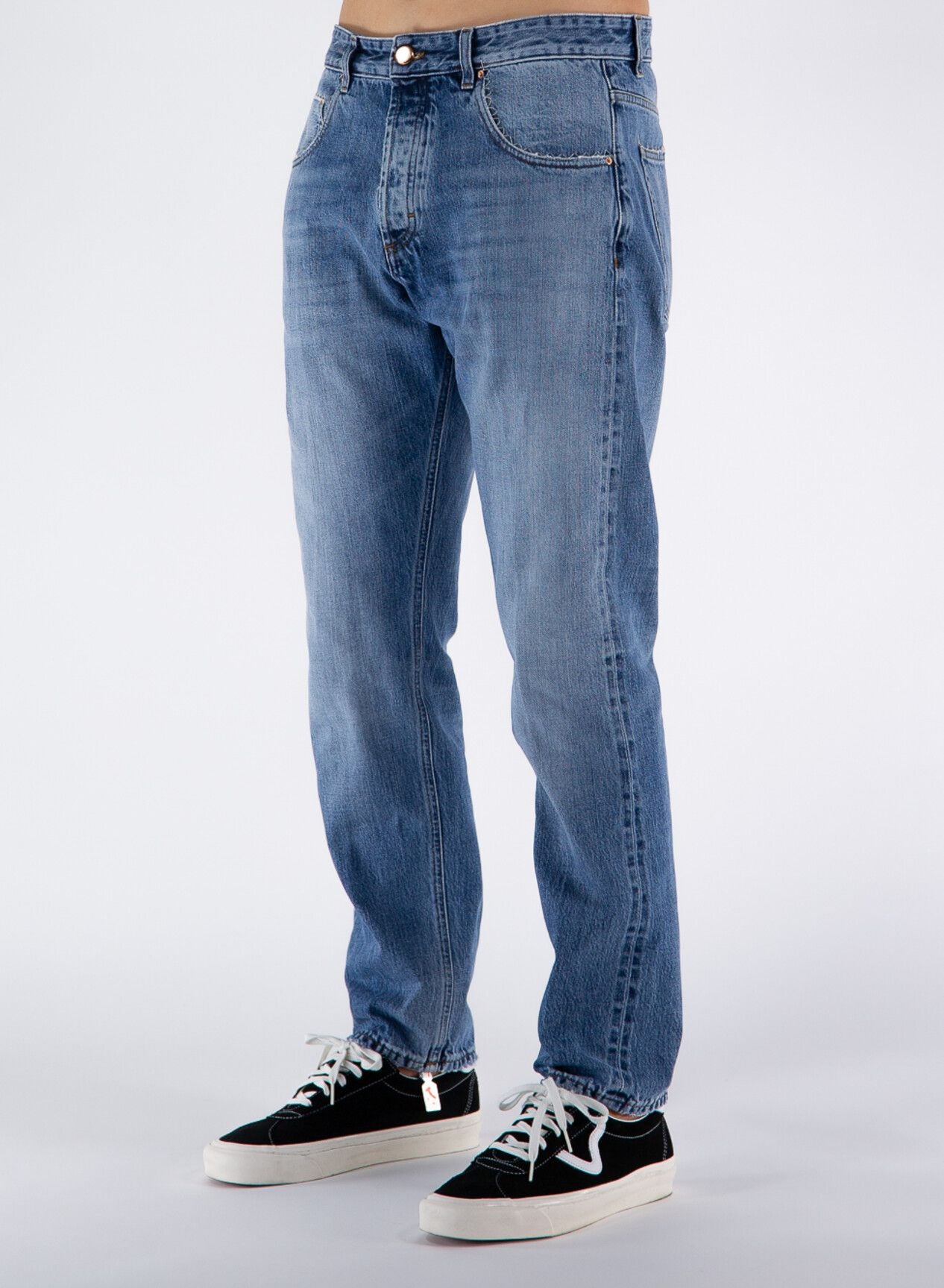 Don The Fuller Blue Cotton Jeans at Pant