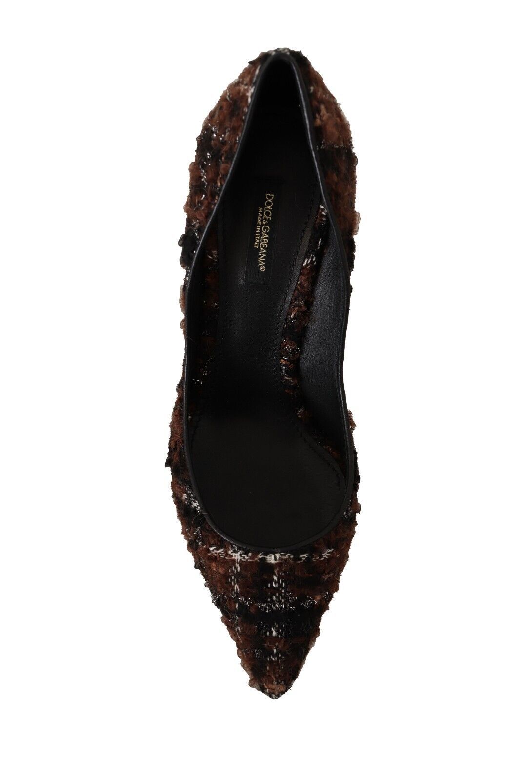 Dolce &amp; Gabbana Multicolor Tweed Pointed Stiletto Pumps Shoes