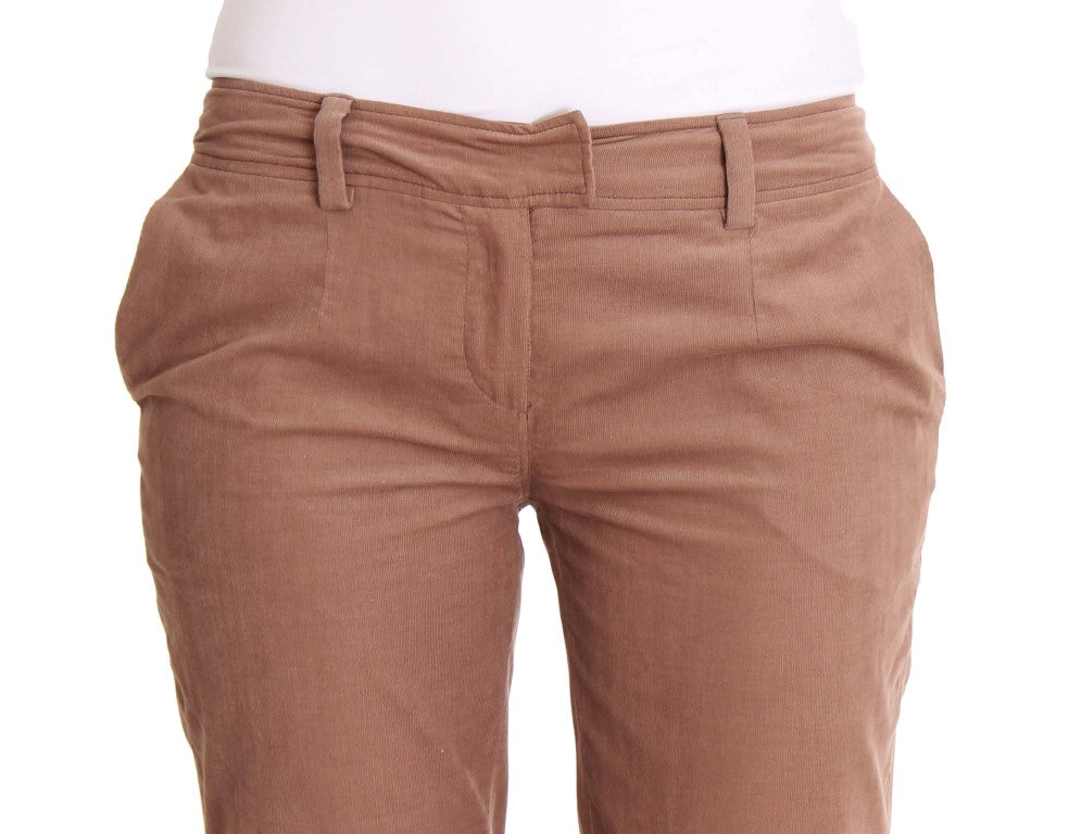 Costume Pambansang Brown Cropped Corduroys Pants