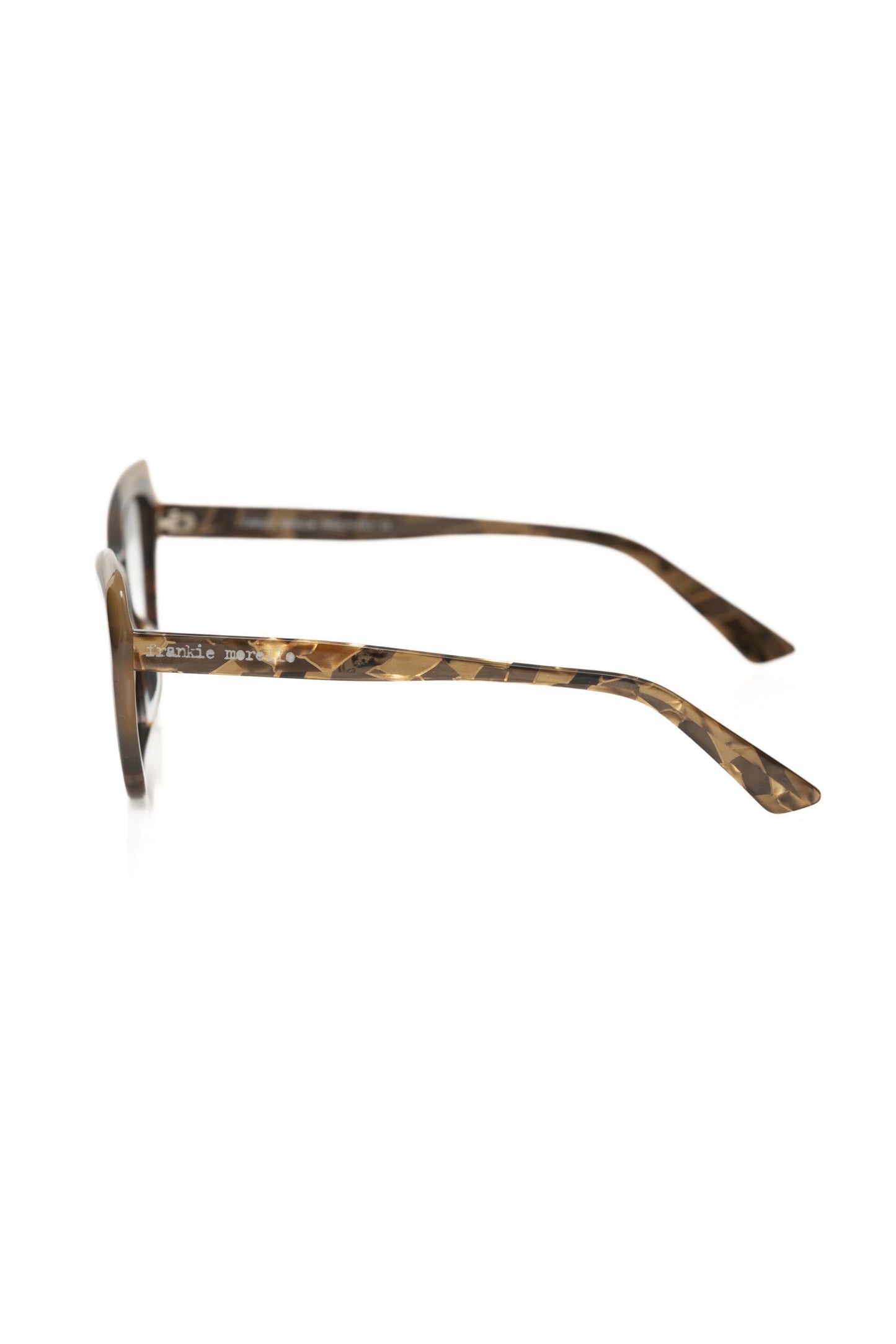 Frankie Morello Chic Havana Glitter Cat Eye Glasses