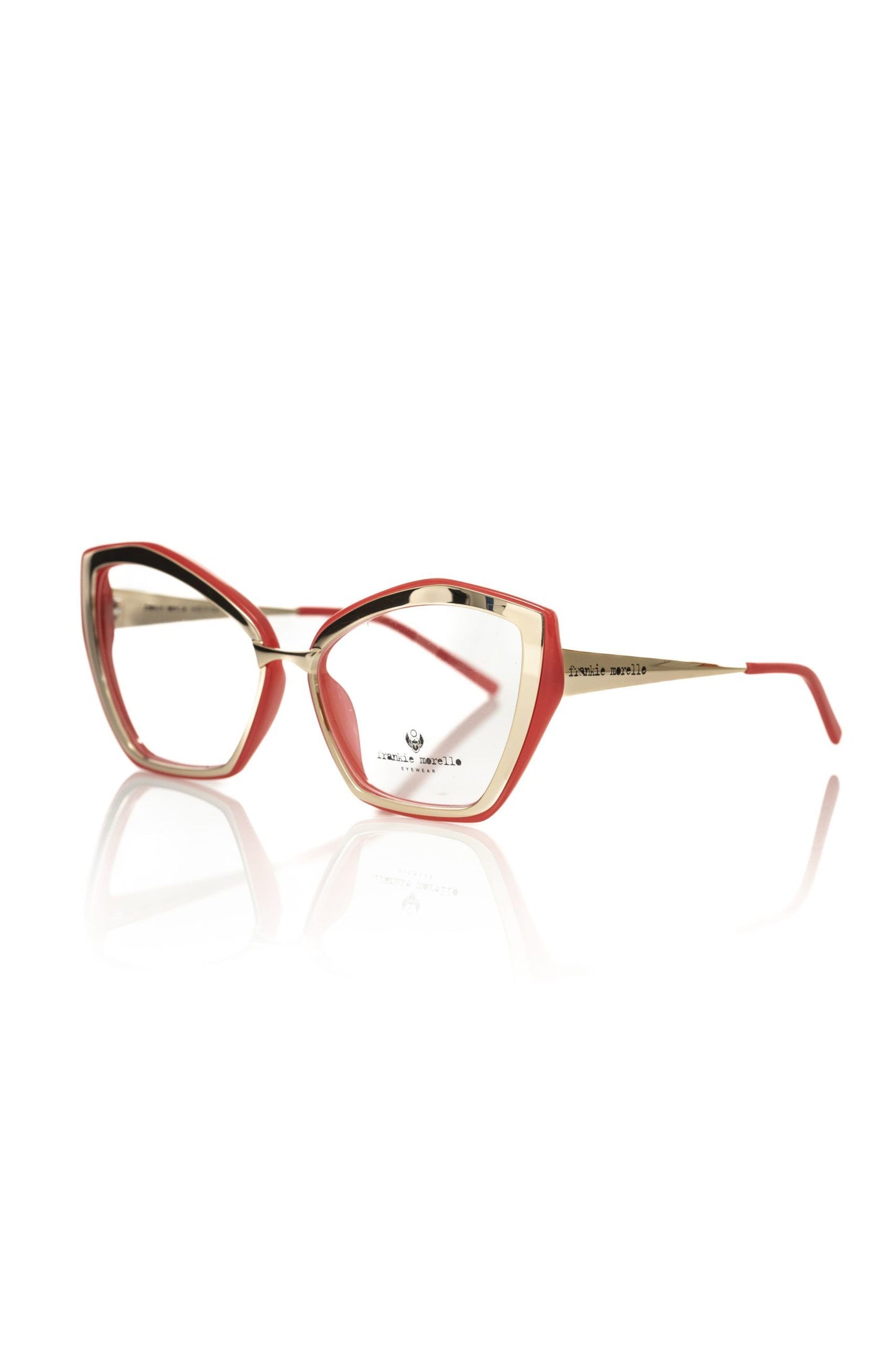 Frankie Morello Chic Butterfly Model Eyeglasses na may Gold Accent