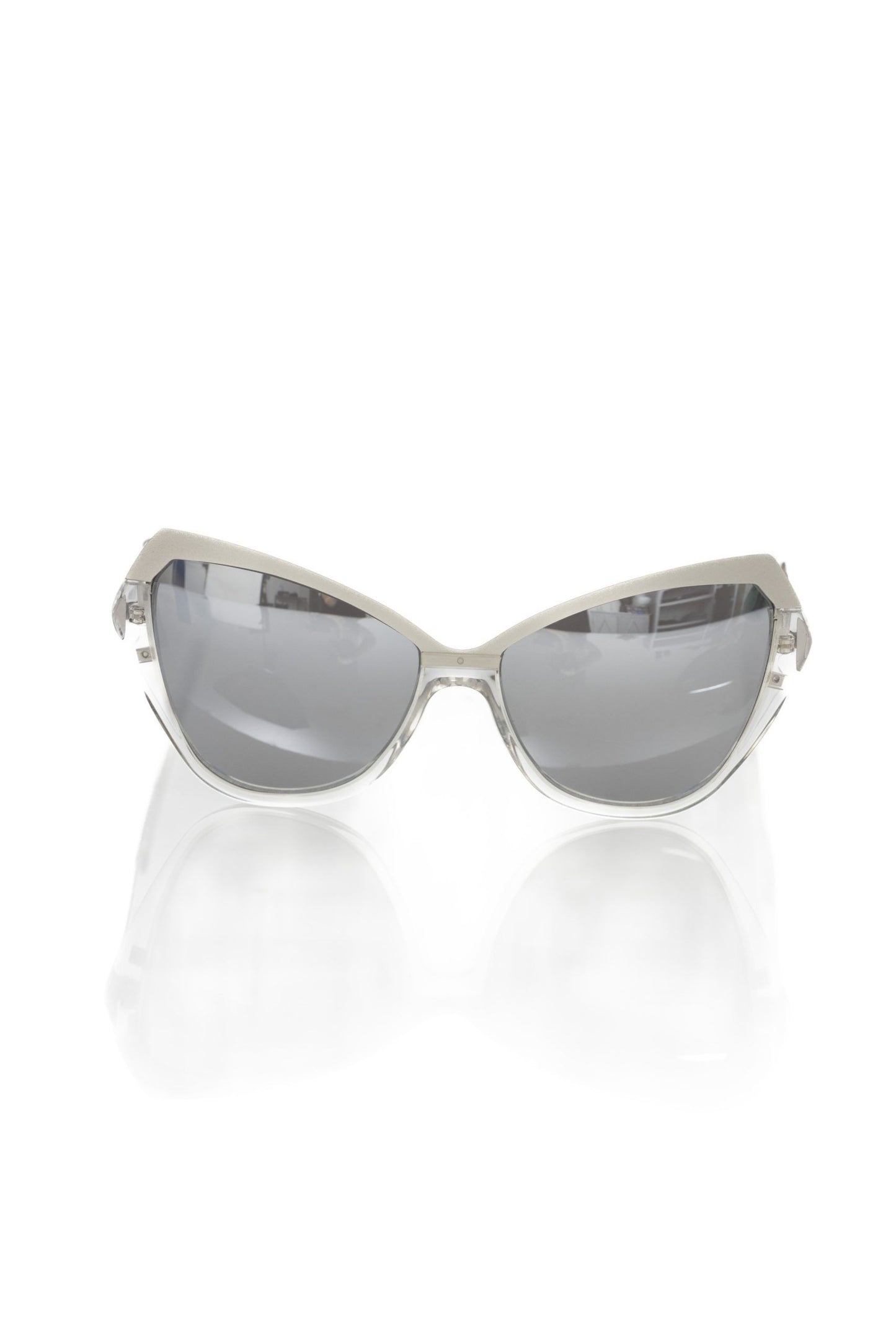 Frankie Morello Schicke Cat-Eye-Sonnenbrille mit Farbverlauf