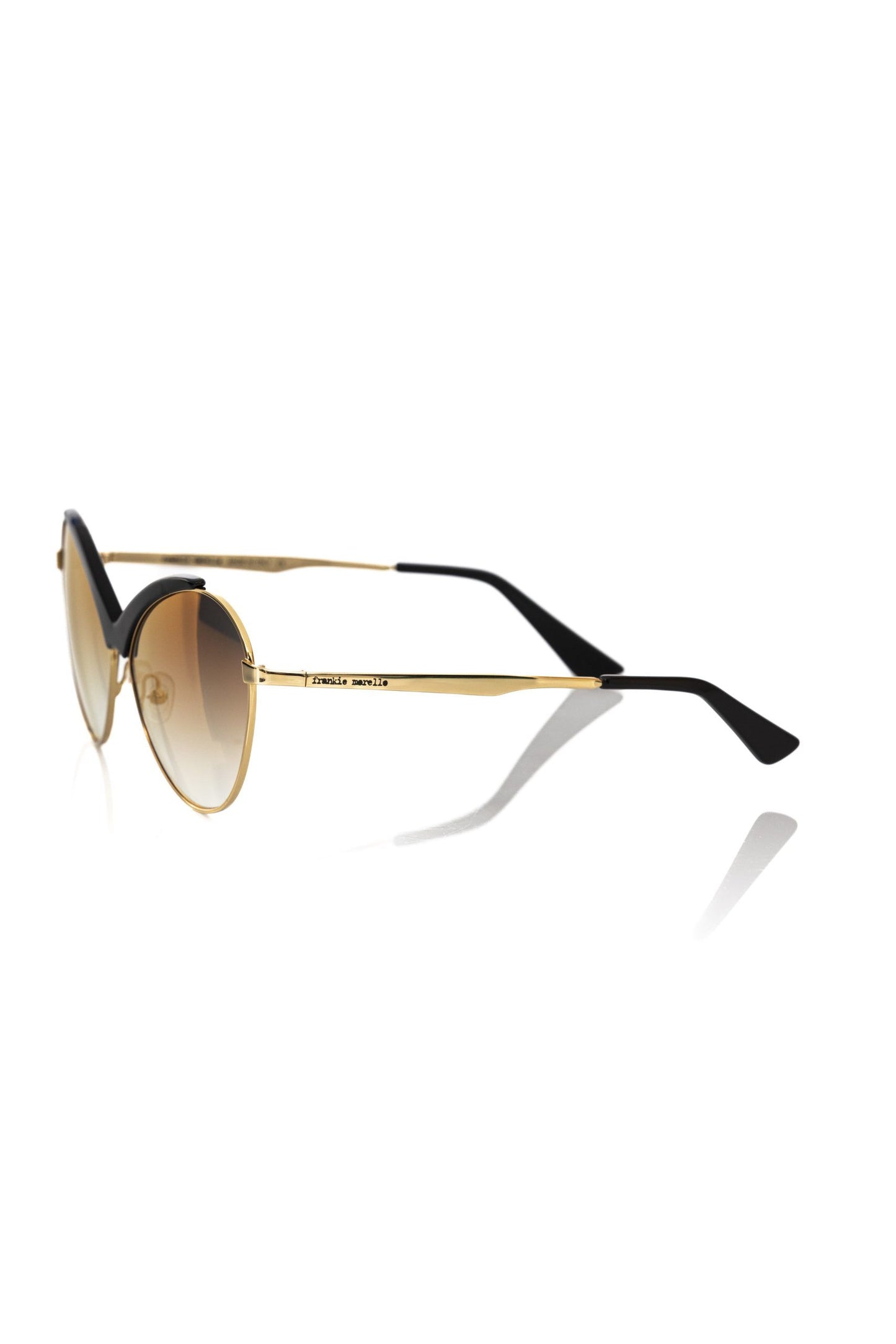 Frankie Morello Schicke Designer-Sonnenbrille in Schmetterlingsform