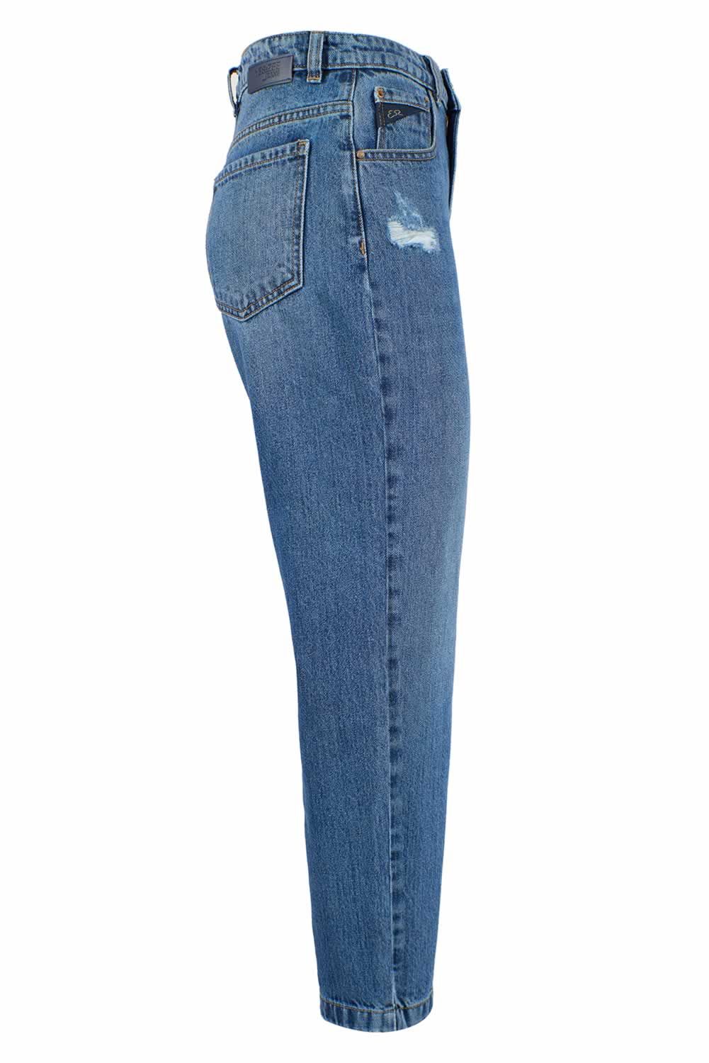 Yes Zee Blue Baumwolljeans und -hose