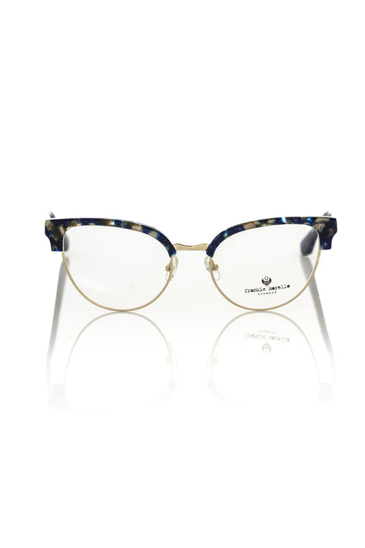 Frankie Morello Elegante Clubmaster Blue Pearl Brille