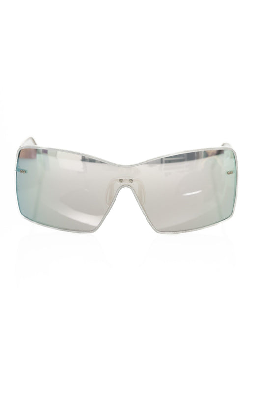 Frankie Morello Silver Shield Elegante Sonnenbrille