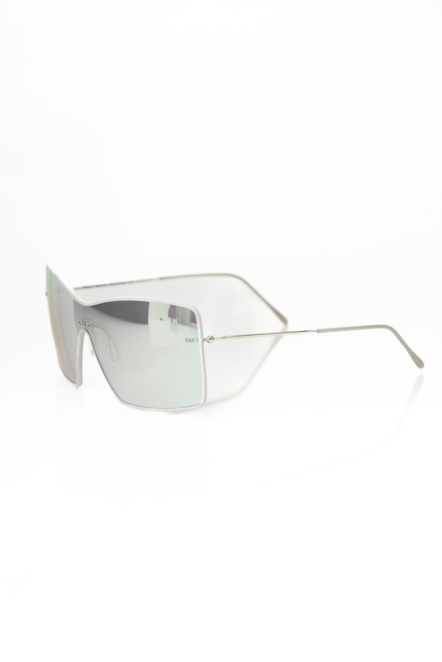 Frankie Morello Silver Shield Elegante Sonnenbrille