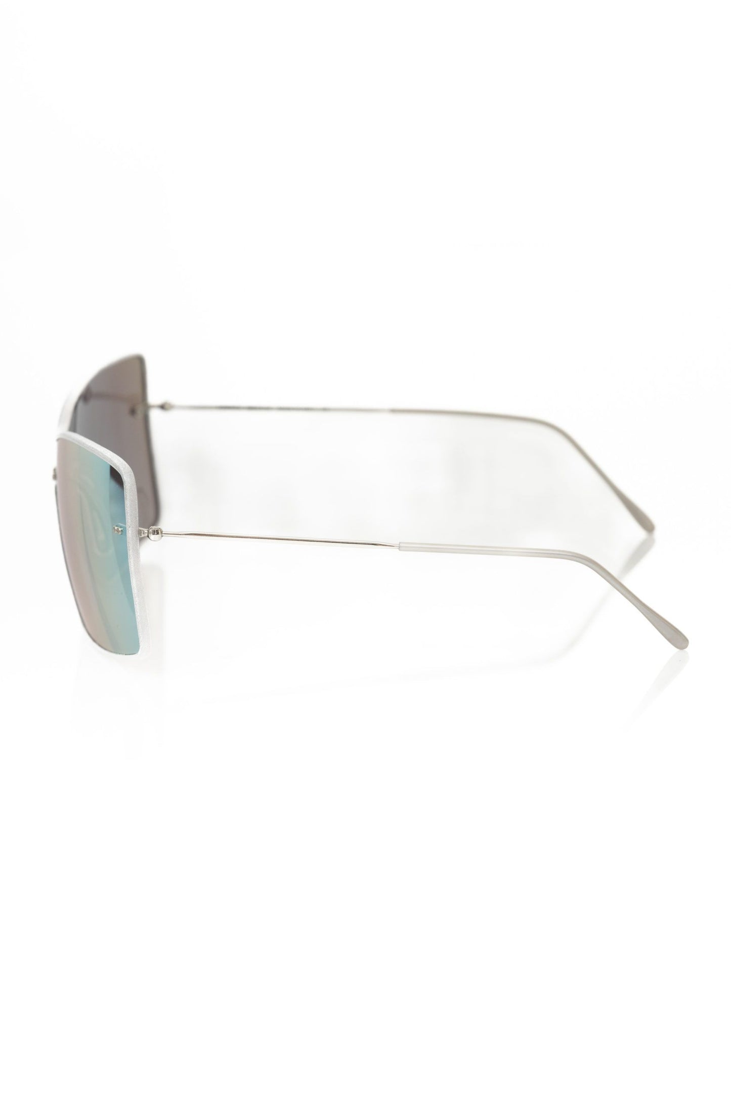 Frankie Morello Silver Shield Elegante Sonnenbrille