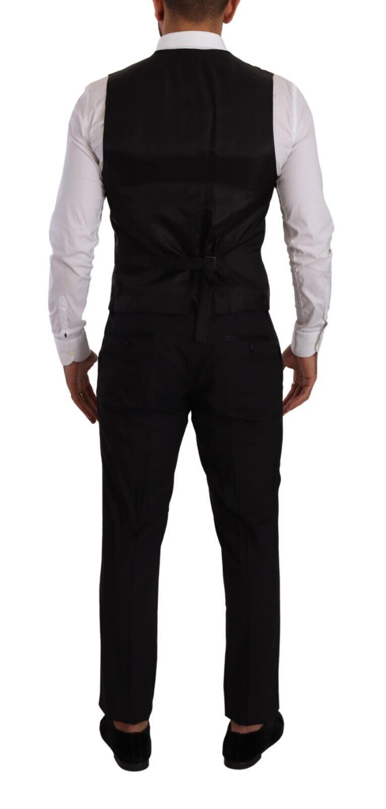 Dolce &amp; Gabbana Black MARTINI Single Breasted 3 Piece Suit