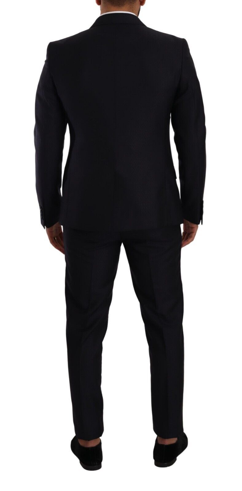 Dolce &amp; Gabbana Blue MARTINI Slim fit 2 Piece Coat Suit