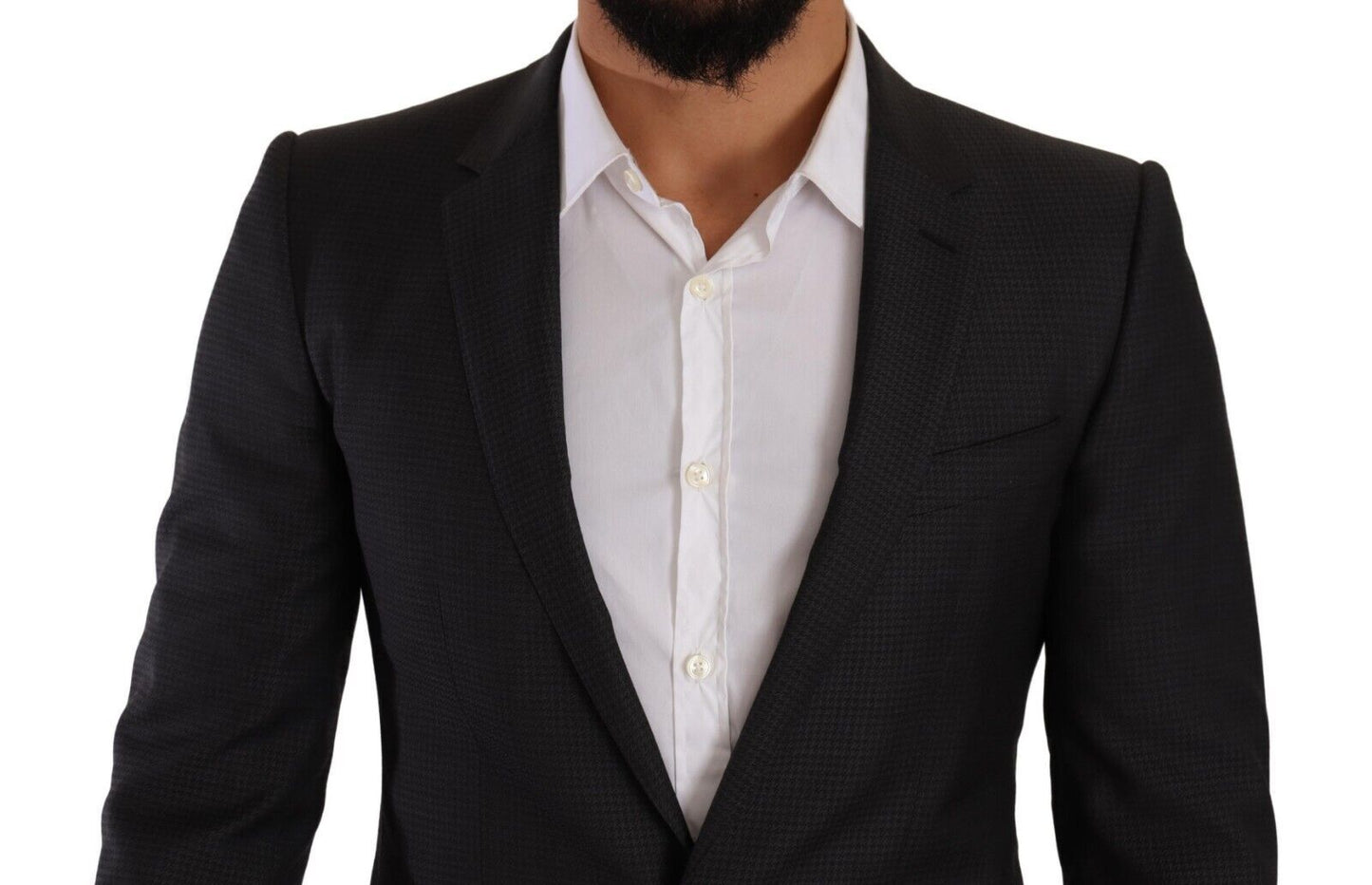 Dolce &amp; Gabbana Black MARTINI Single Breasted 2 Piece Suit