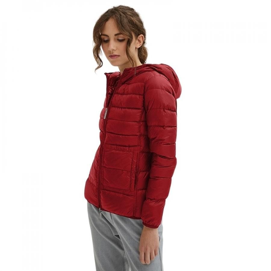 Centogrammi Red Nylon Jackets at Coat