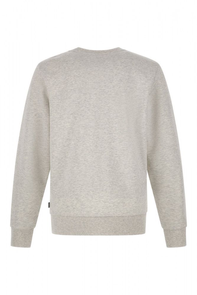 Graues Hugo Boss-Sweatshirt aus Baumwolle mit Logodetails