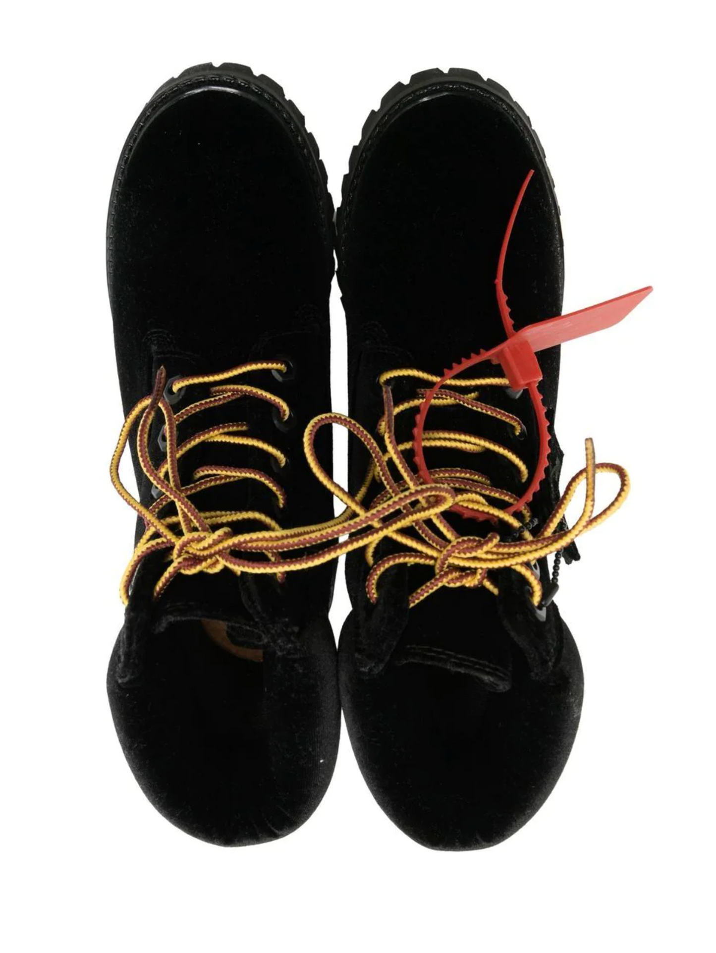 Off-White "Black Leather Women Boot"