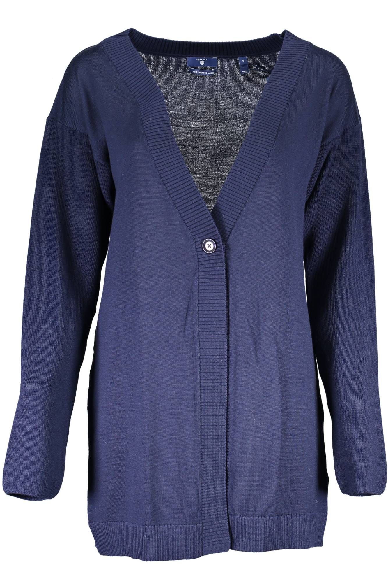 Gant Blue Wool Women Cardigan