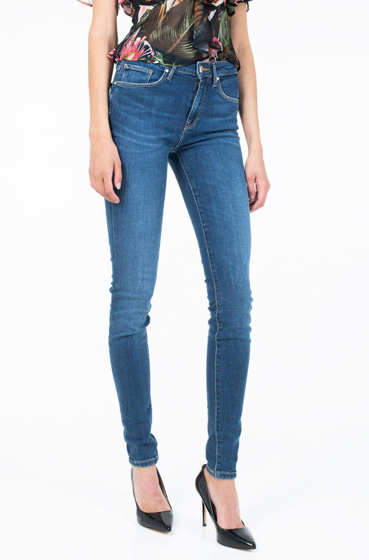 Tommy Hilfiger Blue Cotton Jeans at Pant