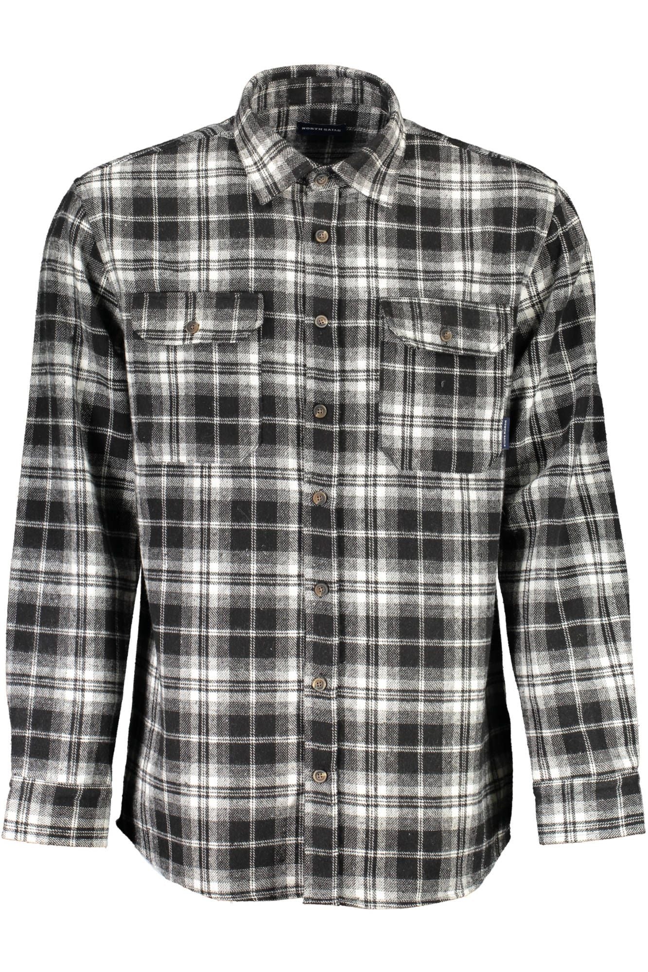 North Sails Black Polyester Men Shirt