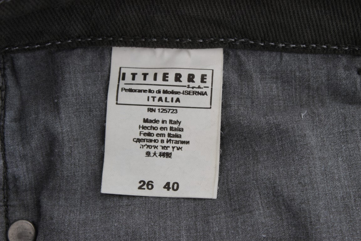 Grüne Slim-Fit-Jeans aus Baumwollmischung von Costume National