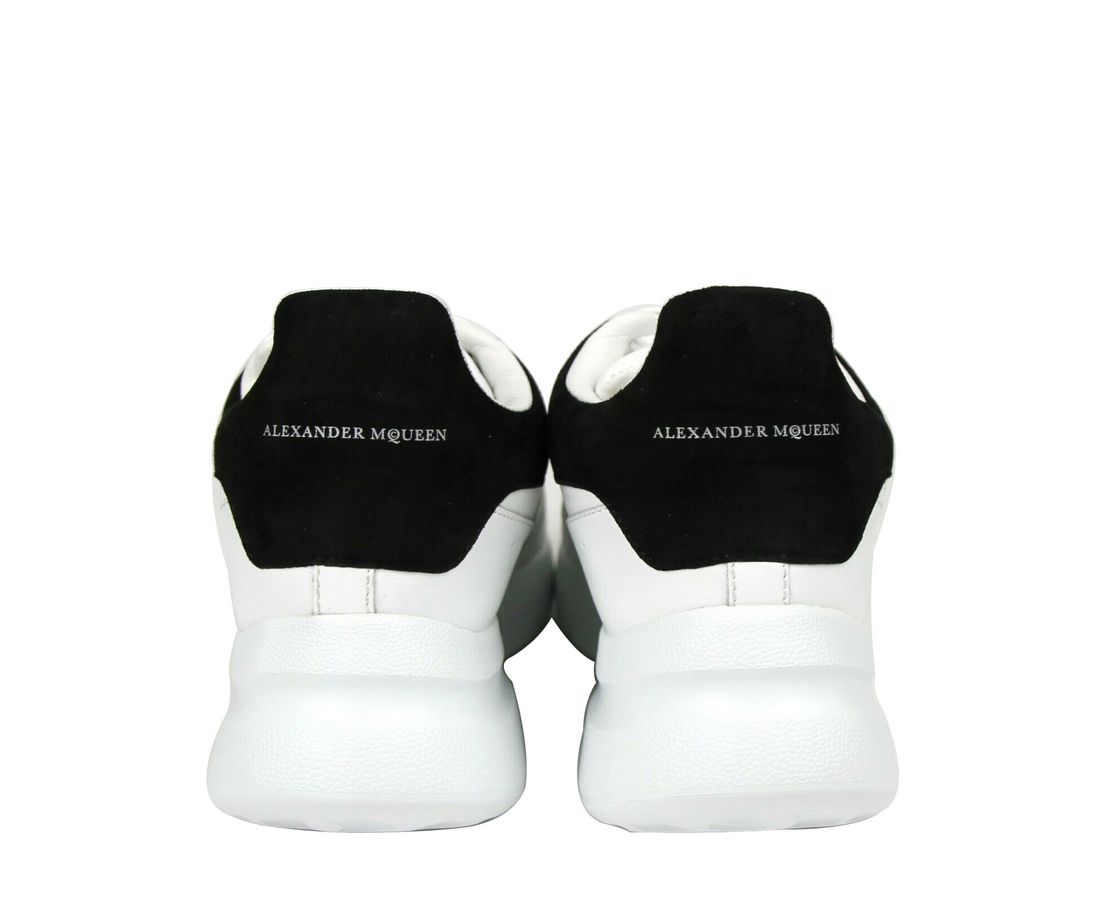 Alexander McQueen Alexander McQueen Damen-Sneaker aus weißem Leder und Wildleder