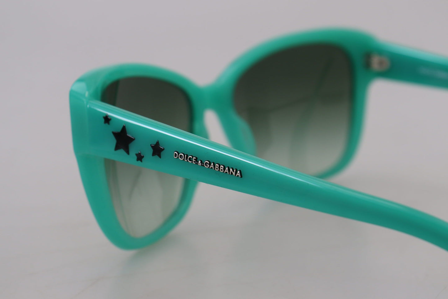 Dolce &amp; Gabbana Green Stars Acetat Square Shades DG4124 Sonnenbrille