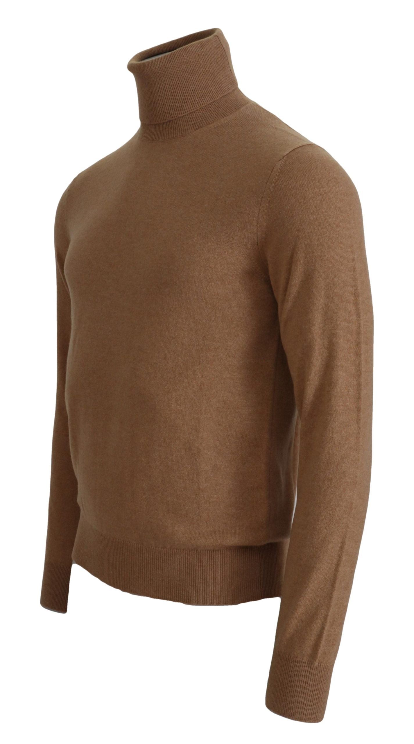 Beigefarbener Rollkragenpullover aus Kaschmir von Dolce &amp; Gabbana