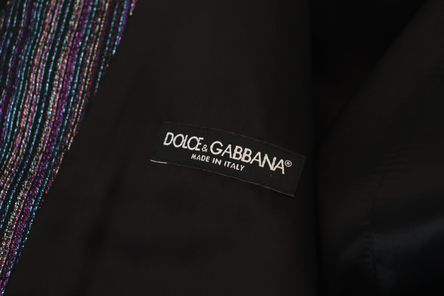 Dolce &amp; Gabbana Multicolor Polyester Waistcoat Dress Formal Vest