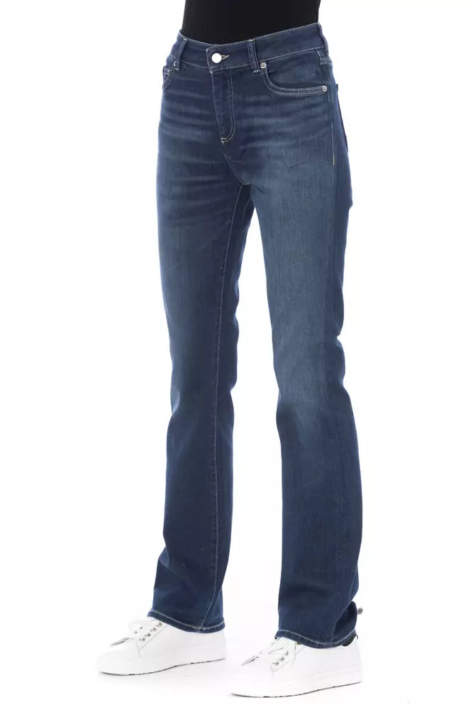 Baldinini Trendy Tricolor Pocket Regular Jeans