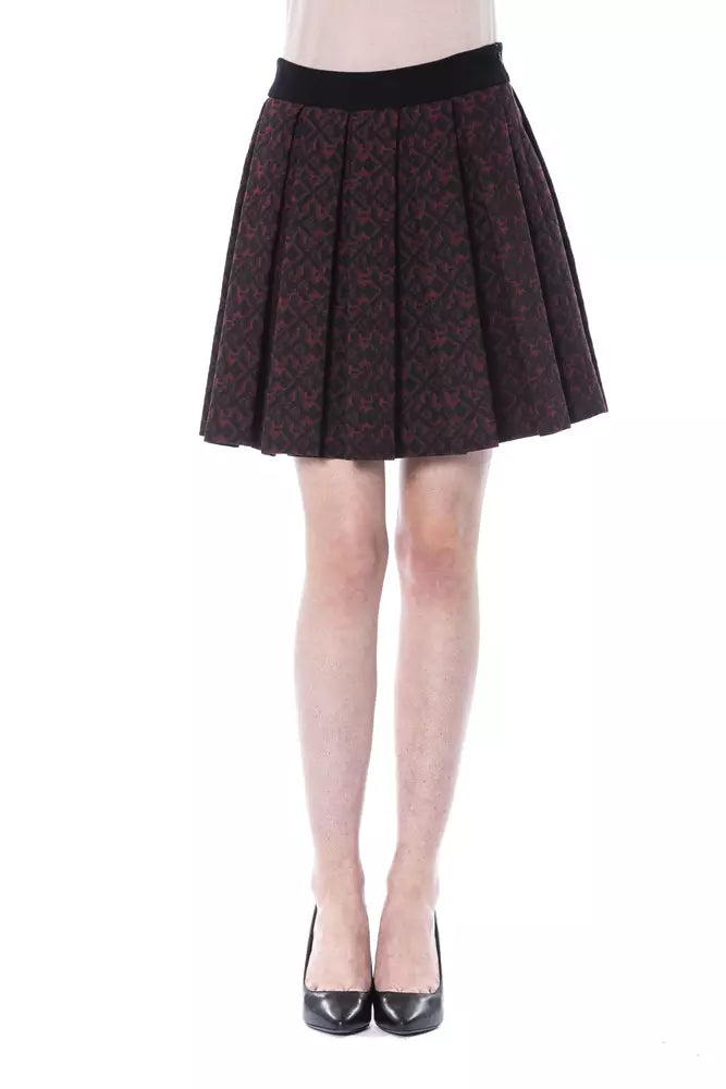 BYBLOS Chic Tulip-Inspired Short Skirt sa Elegant Brown