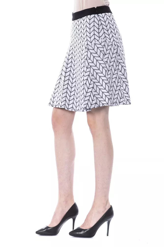 BYBLOS Chic Monochrome Tube Maikling Skirt