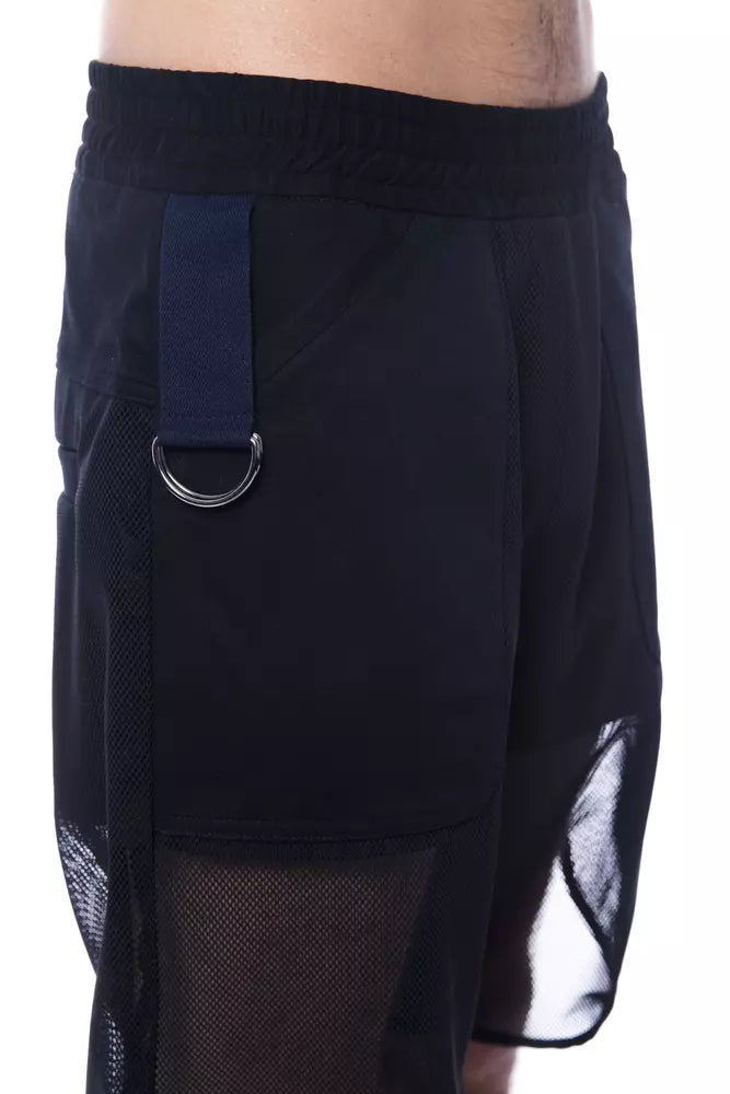 Nicolo Tonetto Chic transparente Akzent-Logo-Shorts