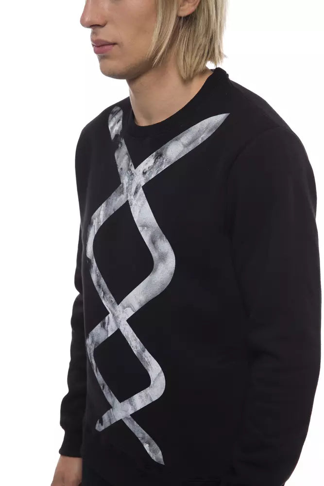 Einfarbig bedrucktes Baumwoll-Sweatshirt von Nicolo Tonetto