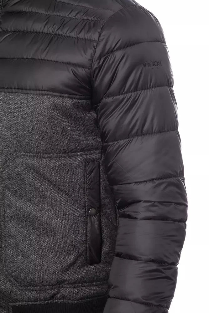 Verri Sleek Grey Bomberjacke für den modernen Mann