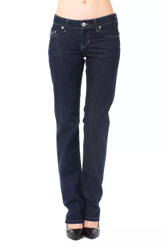 Ungaro Fever Blue Cotton Jeans at Pant